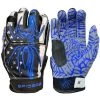 2022 Spiderz HYBRID Batting Gloves: Blue Line -Passion Baseball 2020BlueLine
