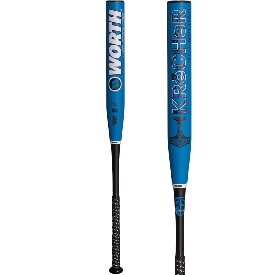 2022 Worth KReCHeR XL 13.5" USSSA Slowpitch Softball Bat: WRH22U 3 2022 Worth KReCHeR XL 13.5" USSSA Slowpitch Softball Bat: WRH22U