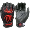 2022 Spiderz ENDITE Batting Gloves: Black And Red -Passion Baseball 22EnditeBlackRed