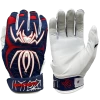 2022 Spiderz ENDITE Batting Gloves: Navy Blue/Red/White -Passion Baseball 22EnditeNavyBlueRedWhite