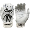2022 Spiderz ENDITE Batting Gloves: White And Black -Passion Baseball 22EnditeWhiteBlack