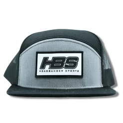 Headbanger Sports Lifestyle Pacific P787 6-Panel Arch Snapback Hat: Black / Heather Grey -Passion Baseball 22 9145188c 51e0 45d2 928e 8fa5a0fcdd01