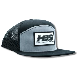 Headbanger Sports Lifestyle Pacific P787 6-Panel Arch Snapback Hat: Black / Heather Grey -Passion Baseball 23 3abc839e 35ea 4e00 b0b3 d5309c7b46f5