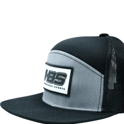 Headbanger Sports Lifestyle Pacific P787 6-Panel Arch Snapback Hat: Black / Heather Grey -Passion Baseball 24 d766f9b7 8b11 4979 837e ca5ee1006cda