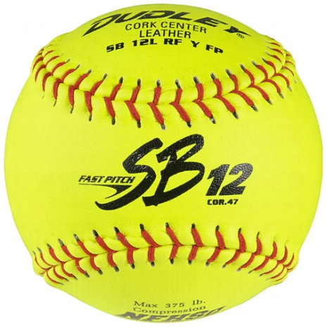 Dudley 12" NFHS SB 12 Fastpitch Softballs (Dozen): 4H311Y 3 Dudley 12" NFHS SB 12 Fastpitch Softballs (Dozen): 4H311Y