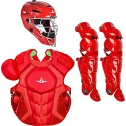 All-Star S7 Axis Elite (Ages 9-12) Solid Catcher's Kit NOCSAE Approved: CKCC912S7XS -Passion Baseball All StarS7AXIS Adult Catcher sKitNOCSAEAPPROVED CKCCPRO1XScarlett 9014a064 7d2b 4748 861d 69b14cfbc90c