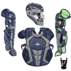 All-Star S7 Axis Elite (Ages 12-16) Catcher's Kit NOCSAE Approved: CKCC1216S7X 9 All-Star S7 Axis Elite (Ages 12-16) Catcher's Kit NOCSAE Approved: CKCC1216S7X -Passion Baseball All StarS7AxisElite Ages12 16 Catcher sKitNOCSAEApproved CKCC1216S7XNavy