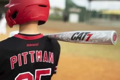 Marucci CAT 7 Silver (-10) USSSA Baseball Bat: MSBC7210S -Passion Baseball CAT7Silver 10