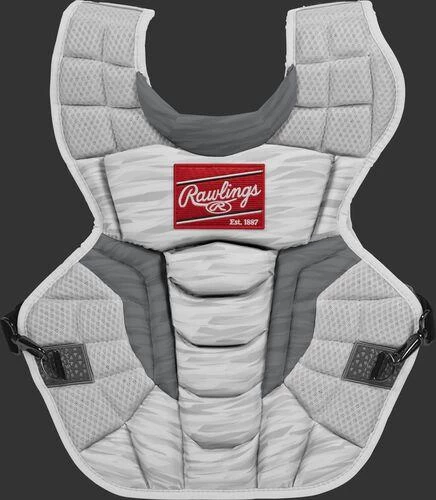 Rawlings Youth White/Silver VELO 2.0 Catcher's Gear Box Set: CSV2Y-W/SIL 5 Rawlings Youth White/Silver VELO 2.0 Catcher's Gear Box Set: CSV2Y-W/SIL - Image 3