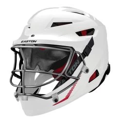 Easton Hellcat Slowpitch Fielding Helmet: EHCATH -Passion Baseball EASTONHELLCATSLOWPITCHFIELDINGHELMET White