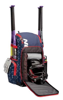 Easton Roadhouse Slowpitch Backpack: EBA004 -Passion Baseball EBA004 SS3