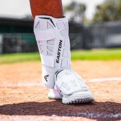 Easton Baseball/Softball Batter's Protective Leg Guard (Multiple Colors) -Passion Baseball Easton Leg Guard Lifestyle 2