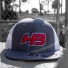 Headbanger Sports I8501 Cap America Flexfit Performance Trucker Mesh Back Hat: Graphite / White / RWB 2 Headbanger Sports I8501 Cap America Flexfit Performance Trucker Mesh Back Hat: Graphite / White / RWB -Passion Baseball Graphite RWB