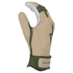 Bruce Bolt Premium Pro Military Series Short Cuff Batting Gloves: Beige 16 Bruce Bolt Premium Pro Military Series Short Cuff Batting Gloves: Beige -Passion Baseball IMG 0889