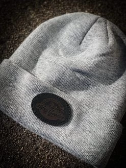 Headbanger Sports Way Gooder Leather Patch Beanies: Multiple Colors -Passion Baseball IMG 4294 jpg