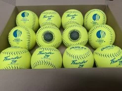 Dudley Thunder ZN 12" Classic M USSSA Slowpitch Softballs (DOZEN): 4U540Y -Passion Baseball IMG 5753