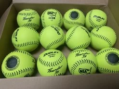 Dudley Thunder SY HYCON ICON NSA 11" Synthetic Slowpitch Softballs (DOZEN): 4E902Y 7 Dudley Thunder SY HYCON ICON NSA 11" Synthetic Slowpitch Softballs (DOZEN): 4E902Y -Passion Baseball IMG 5793