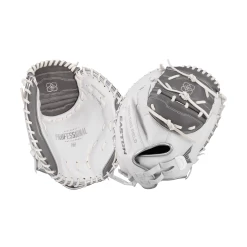 Easton Professional Collection 34" Jen Schroeder Fastpitch Catcher's Mitt: RUDI2020 -Passion Baseball Jen Schro Front and Back