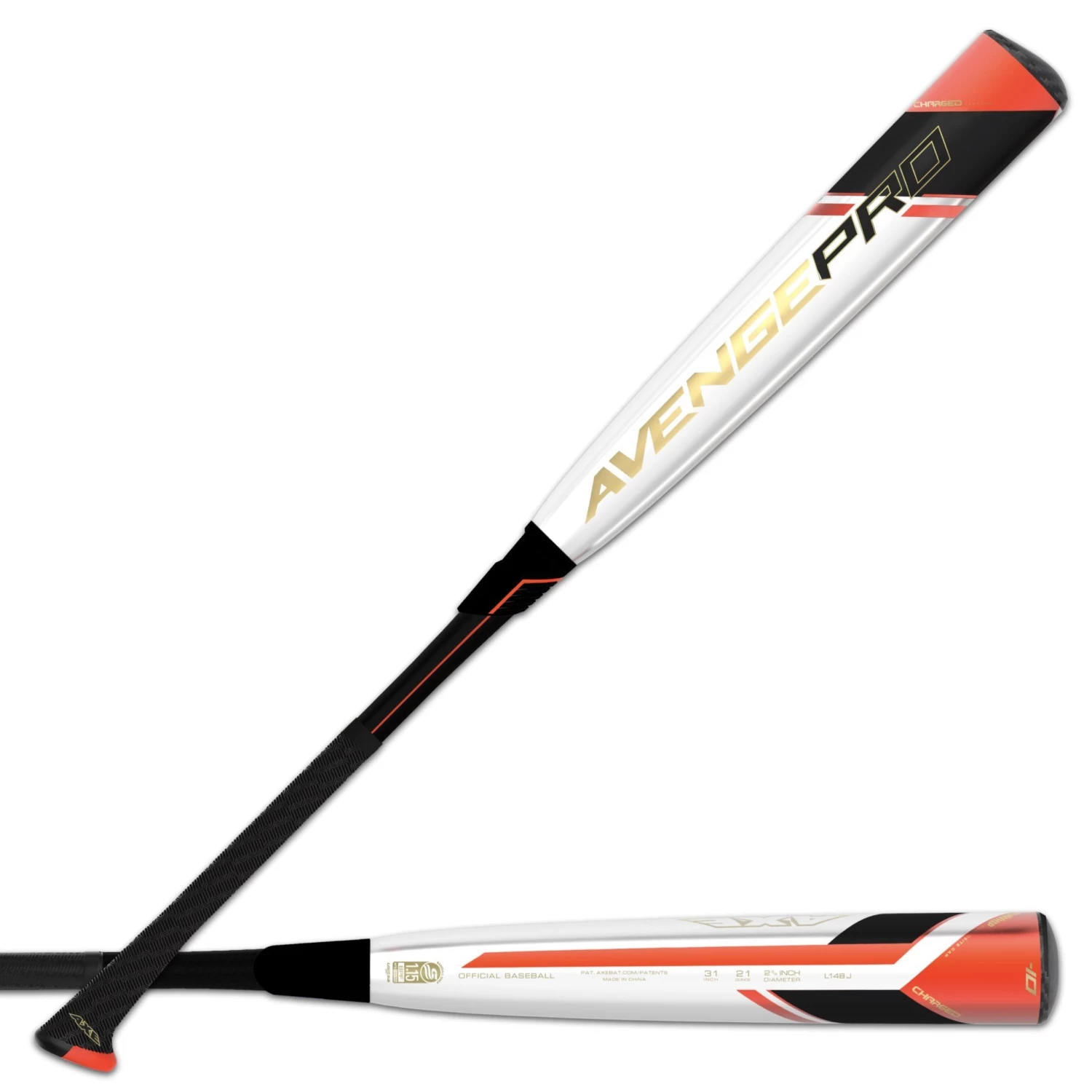 2021 AXE Avenge PRO USSSA NTS (-10) 2 3/4" Baseball Bat: L148J 7 2021 AXE Avenge PRO USSSA NTS (-10) 2 3/4" Baseball Bat: L148J - Image 5