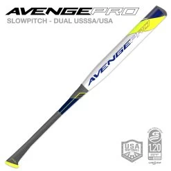 2022 Axe Avenge Pro Dual Stamp 240 Slowpitch Softball Bat: L193J -Passion Baseball L193J PI AMAZON.001