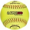 Worth 12" Launch 650 Ultimate Distance Slowpitch Softballs (Dozen): L650Y 1 Worth 12" Launch 650 Ultimate Distance Slowpitch Softballs (Dozen): L650Y -Passion Baseball L650Y