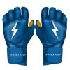 Bruce Bolt PREMIUM PRO Long Cuff Batting Gloves: Royal -Passion Baseball LC ROYG HERO