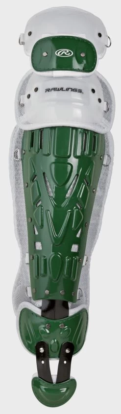 Rawlings Youth Dark Green/White VELO 2.0 Catcher's Gear Box Set: CSV2Y-DG / W 9 Rawlings Youth Dark Green/White VELO 2.0 Catcher's Gear Box Set: CSV2Y-DG / W -Passion Baseball LGVEL DG W 1