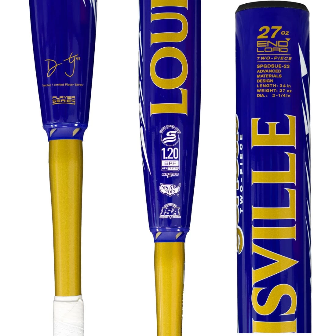 2023 Louisville Slugger Daniel Sanchez 2.0 Genesis USSSA Slowpitch Softball Bat: SPGDSUE-23 4 2023 Louisville Slugger Daniel Sanchez 2.0 Genesis USSSA Slowpitch Softball Bat: SPGDSUE-23 - Image 2