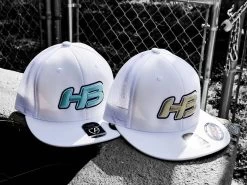 Headbanger Sports I8501 Cap America Flexfit Performance Trucker Mesh Back Hat: White & Gold 7 Headbanger Sports I8501 Cap America Flexfit Performance Trucker Mesh Back Hat: White & Gold -Passion Baseball MatteGold2