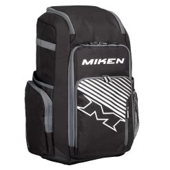 Miken Deluxe Slowpitch Backpack: MBA004 7 Miken Deluxe Slowpitch Backpack: MBA004 -Passion Baseball MikenDeluxeSlowpitchBackpack MBA004 Black