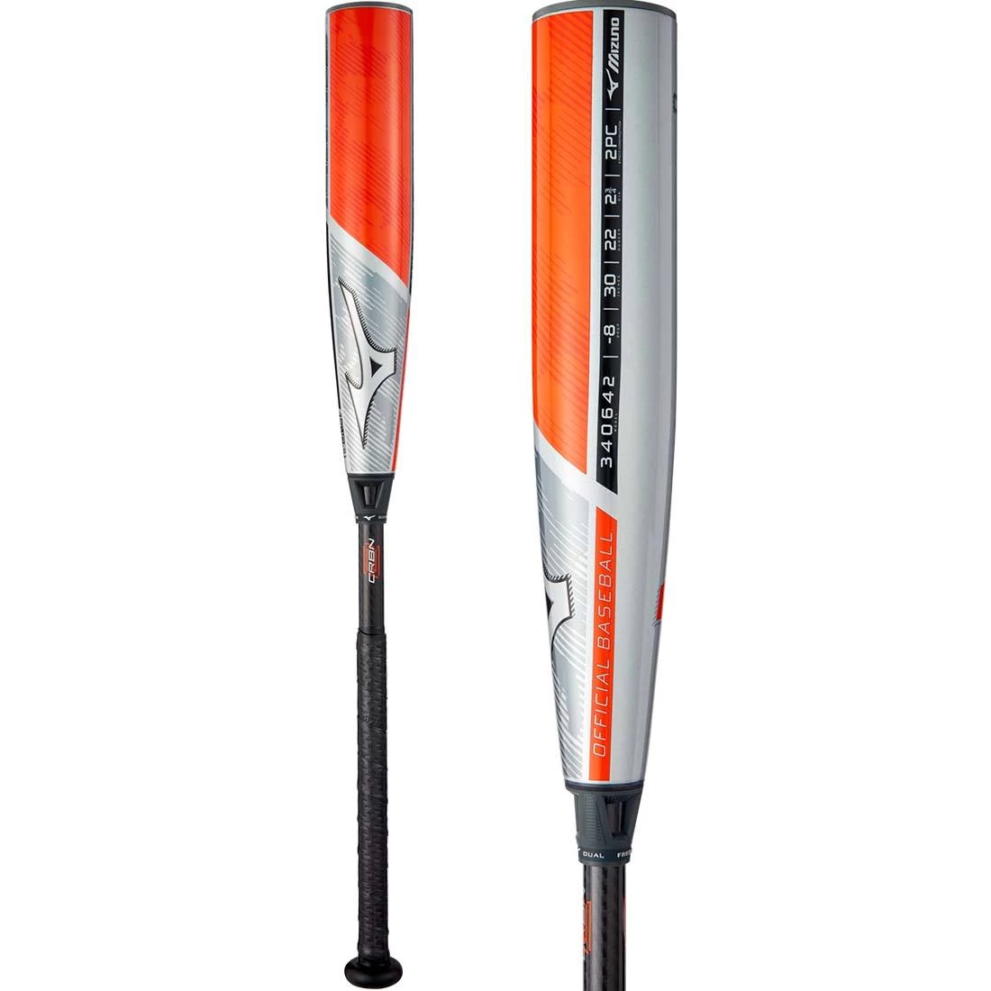 2023 Mizuno B23-CRBN2 (-8) USSSA Baseball Bat: 340642 3 2023 Mizuno B23-CRBN2 (-8) USSSA Baseball Bat: 340642