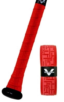 Vulcan Bat Grips: Solid Series -Passion Baseball NewREDDual