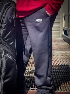 Headbanger Sports Performance Fleece Lined Sweatpants: Black -Passion Baseball PNGimage