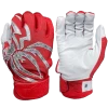 2022 Spiderz PRIZM Batting Gloves: Red/Silver -Passion Baseball PRIZM RedSilver