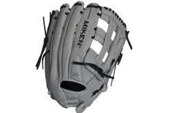 Miken Pro Series 14" Slow Pitch Fielding Glove - White/Navy: PRO140WN
