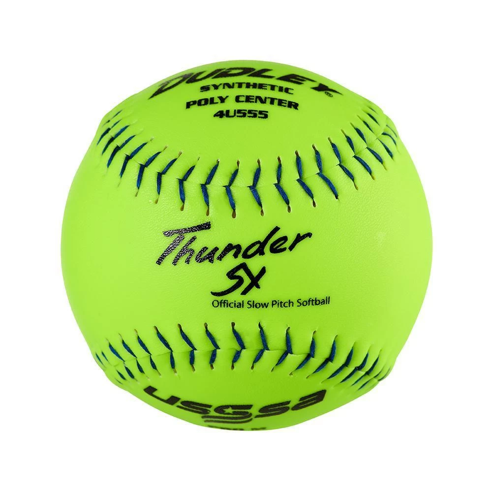 Dudley Thunder SY Slowpitch Softball 12” USSSA PRO M – (DOZEN): 4U555 3 Dudley Thunder SY Slowpitch Softball 12” USSSA PRO M – (DOZEN): 4U555