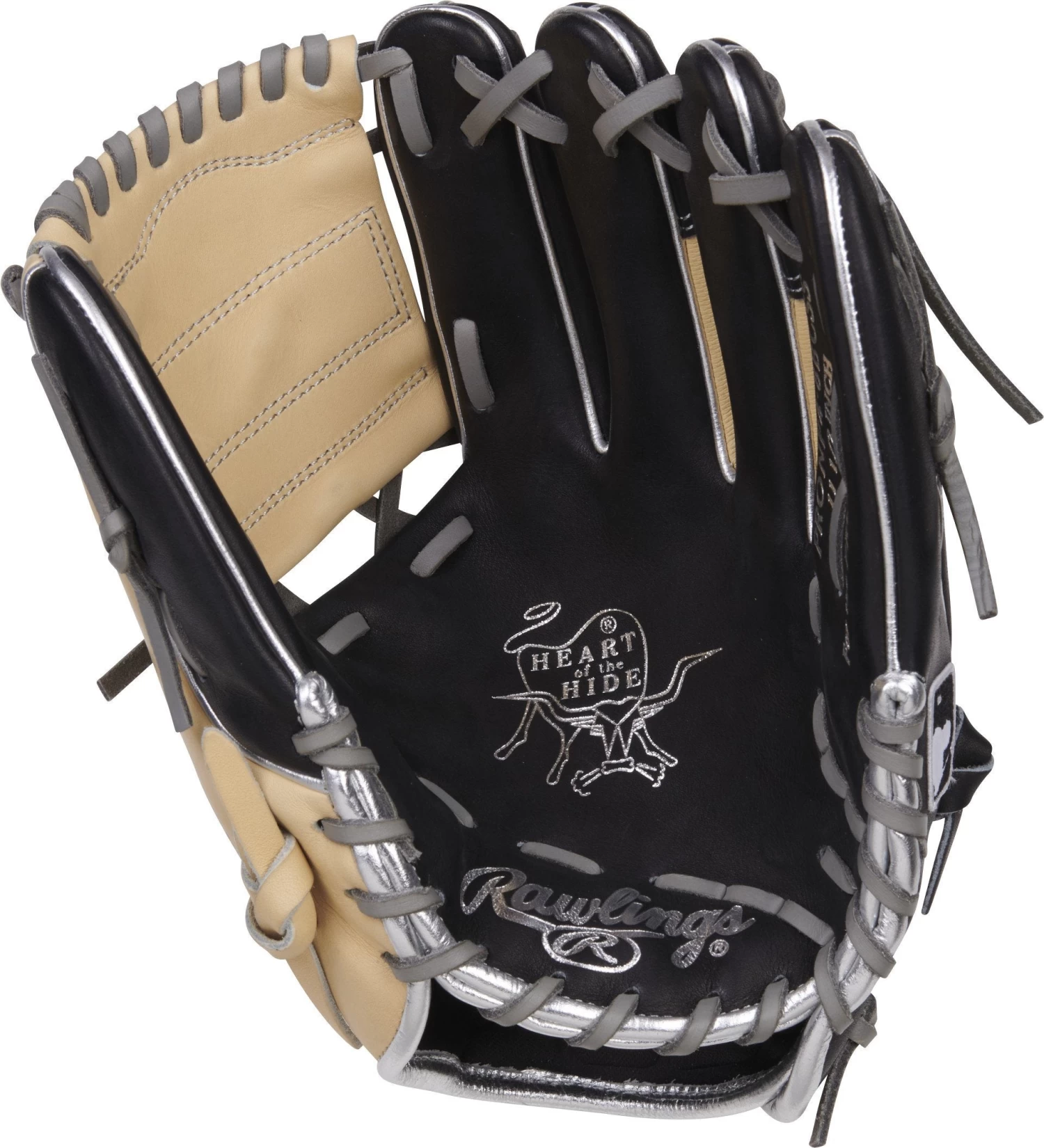 Rawlings Heart Of The Hide 11.5" Infield Baseball Glove: PRONP4-8BCSS 4 Rawlings Heart Of The Hide 11.5" Infield Baseball Glove: PRONP4-8BCSS - Image 2
