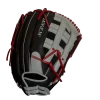 Miken Player Series 13.5" Slow Pitch Softball Fielding Glove: PS135-PH -Passion Baseball PS135PH BACK