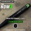 PURE Sports NDM3 13" 2 Piece Game Ready USSSA Slowpitch Softball Bat: M1B3 -Passion Baseball PURE Sports NDM3 INSTA Campaign 3