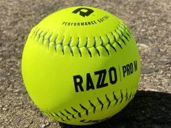 DeMarini RAZZO 12" PRO M USSSA Slowpitch Softballs (Dozen): WTDRZPMC12UB -Passion Baseball PhotoMar11 121157PM