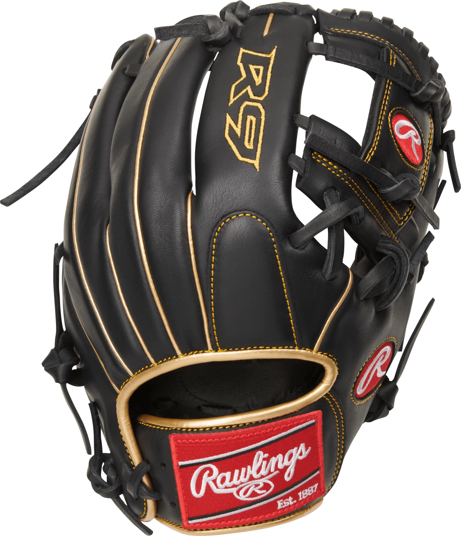 Rawlings R9 11.5" Infield Baseball Glove: R9204-2BG 3 Rawlings R9 11.5" Infield Baseball Glove: R9204-2BG