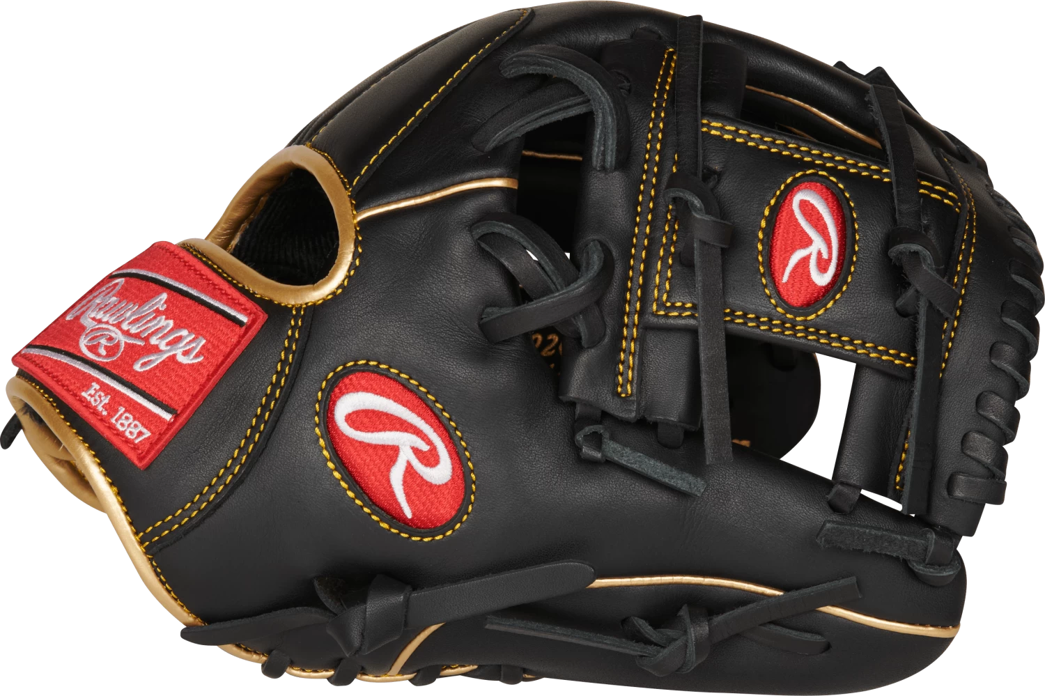 Rawlings R9 11.5" Infield Baseball Glove: R9204-2BG 5 Rawlings R9 11.5" Infield Baseball Glove: R9204-2BG - Image 3