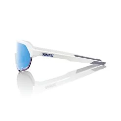 100% S2 Sunglasses Matte White - HiPER Blue Multilayer Mirror Lens 7 100% S2 Sunglasses Matte White - HiPER Blue Multilayer Mirror Lens -Passion Baseball SP21 S2 60006 00006 PROFILE