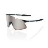 100% HYPERCRAFT Sunglasses Gloss Black - HiPER Silver Mirror Lens -Passion Baseball SP22 HYPERCRAFT 60000 00010 3Q