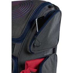 DeMarini Special Ops Front Line Wheeled Roller Bag: WB57109 -Passion Baseball SidePocketView