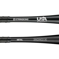 StringKing Metal (-10) USA Baseball Bat: SKUSM10 -Passion Baseball StringKing Baseball Metal USABat Bat 29 Inch Close Up FQtnbTV base 2x 5r3SOSw