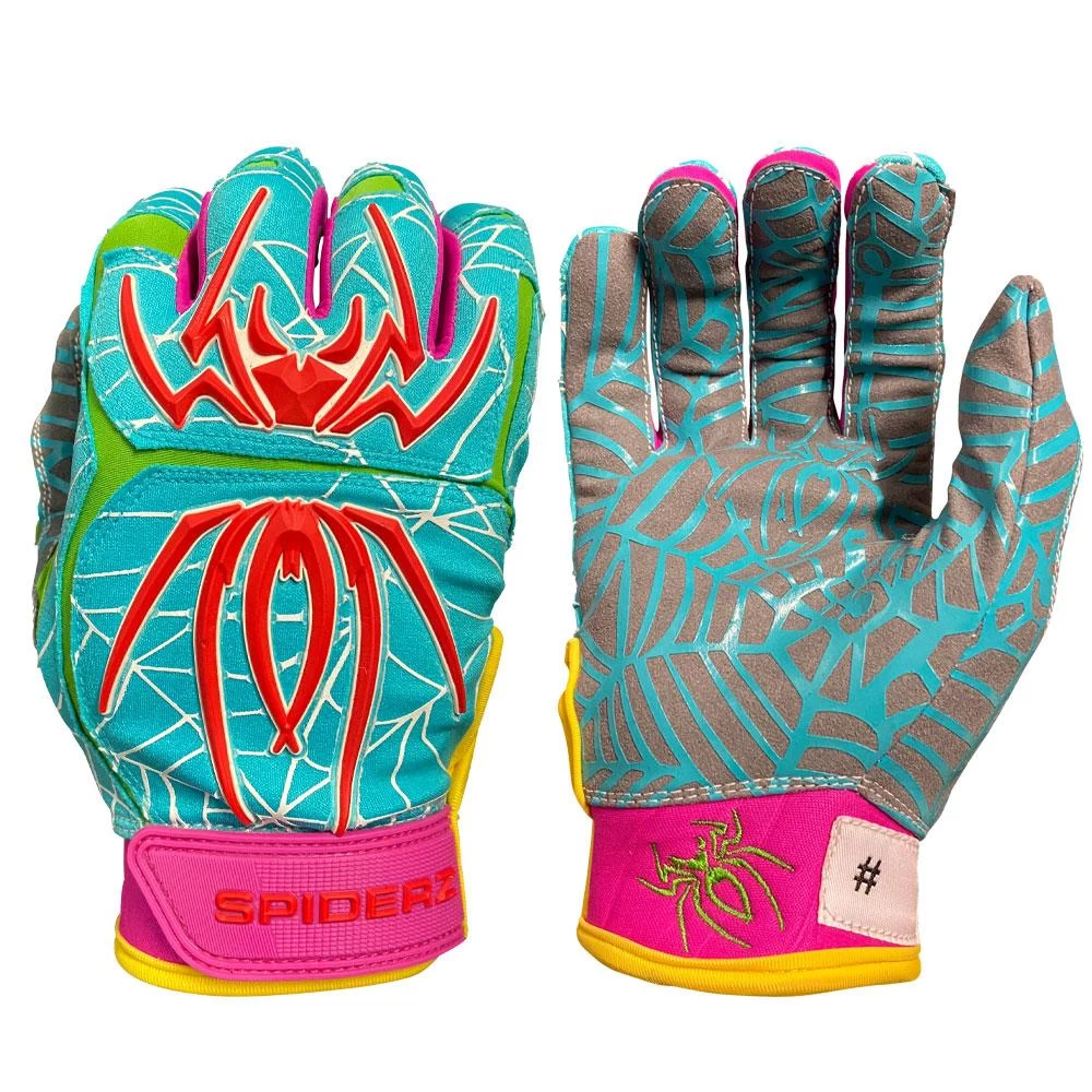 2021 Spiderz HYBRID Small Batch Batting Gloves: Wild Thing' 3 2021 Spiderz HYBRID Small Batch Batting Gloves: Wild Thing'