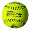 Worth 11" USSSA Super Green Dot Classic W Composite Softballs (Dozen): UC11CY -Passion Baseball UC11CY