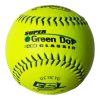 Worth 11" GSL Super Green Dot Classic W Composite Softballs (Dozen): UC11CYG -Passion Baseball UC11CYG