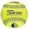Worth 12" USSSA Super Gold Dot Classic M Softballs (Dozen): UC12SY -Passion Baseball UC12SY